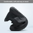 thumbnail image 3 of Safety Shoes Mens Womens Steel Toe Cap Work Shoes Lightweight Safety Trainer Breathable Non-Slip, 3 of 8