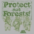 thumbnail image 2 of Mens Star Wars Ewok Protect Our Forests Lightweight Hoodie, 2 of 4