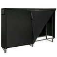 thumbnail image 1 of Costway 6FT Firewood Storage Log Rack Heavy Duty Iron Log Holder W/ Waterproof PVC Cover, 1 of 10