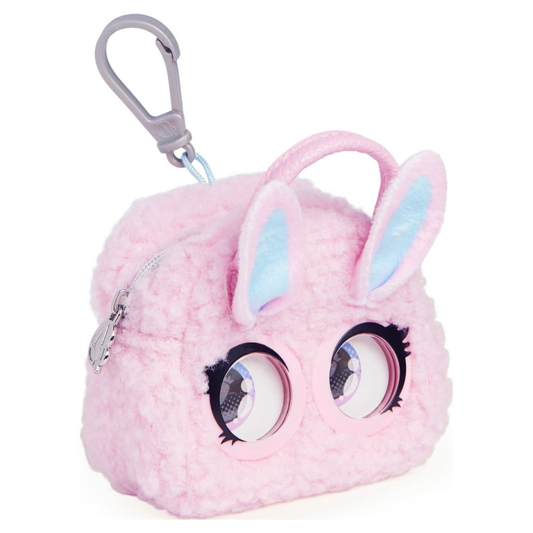 Designer Style Bunny Keychain & Handmade Gift Pouch