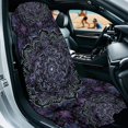 thumbnail image 2 of XYZCANDO Purple Mandala Flower Comfortable Car Seat Cover Towel for Workout Gym, Washable Easy Install Car Seat Towel Cover, 2 of 10