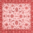 thumbnail image 1 of Ahgly Company Indoor Square Oriental Red Traditional Area Rugs, 6' Square, 1 of 4
