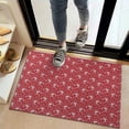 thumbnail image 2 of Red Christmas Deer and Snowflake Pattern Door Rugs,Washable Non Slip Door Mats Indoor,Decorative Door Mats,Entry Mat Indoor for Entrance,Bedroom,Kitchen,Bathroom,20"x32", 2 of 6