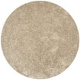 thumbnail image 5 of SAFAVIEH Malibu Marina Confetti Polyester Shag Area Rug, Natural, 5' x 5' Square, 5 of 11