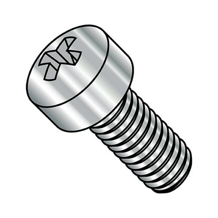 

10-24X3/8 Phillips Fillister Machine Screw Fully Threaded 18-8 Stainless Steel (Pack Qty 4 000) BC-1006MPL188