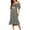 BK2, variant on MEZZALL Womens Dress Floral Square Neck Midi Dresses Maternity Dress Pregnant Casual A-Line Dress Long Flowy Smocked Dress Versatile Dailywear S