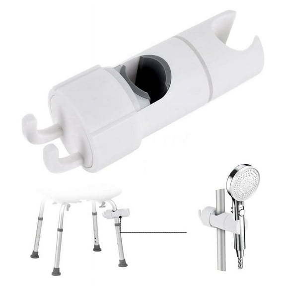 Shower Head Holder for Shower Chair, Hand Shower Holder Fit for Bath Seat, Transfer Bench, Bath Stool, Shower Commode