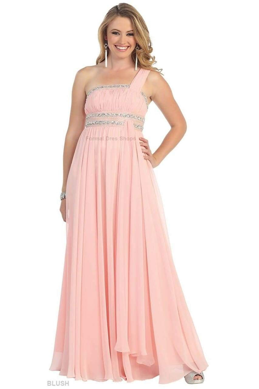 Robe de Demoiselles d'Honneur à une Épaule