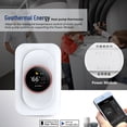 thumbnail image 4 of Riwcyla Smart Thermostat for Home WiFi Weekly Programmable Temperature Control IP20 Protection Heat Pump Thermostat Voice Remote Control with Child Lock Function Compatible with Assistant, 4 of 6