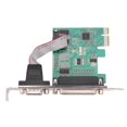 thumbnail image 1 of Rs232 -232 Serial Port Com & Db25 Printer Parallel Port To Pci-e Pci Express Card Adapter Converter, 1 of 5