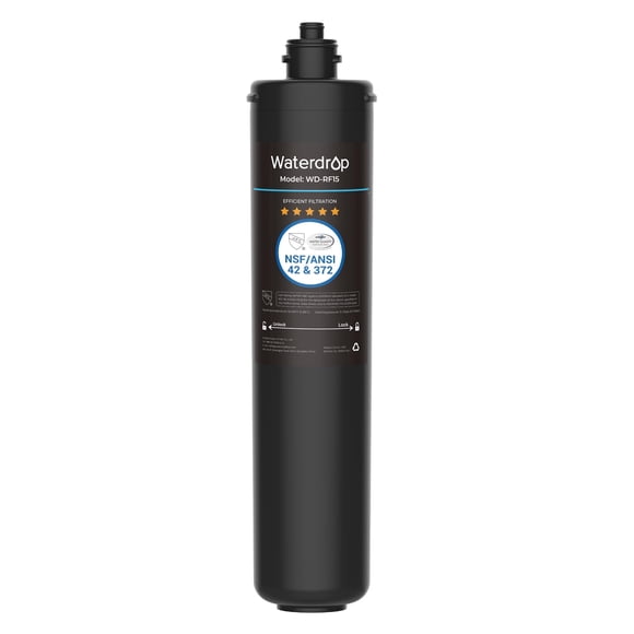 Cartucho de filtro de repuesto Waterdrop RF15 para 15UA/15UB/15UC