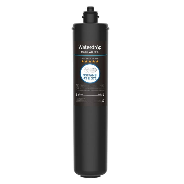 Cartucho de filtro de repuesto Waterdrop RF15 para 15UA/15UB/15UC