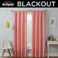 thumbnail image 3 of Eclipse Kendall Kids Thermaback Blackout 42 x 63 Curtain Panel in Coral, 3 of 7