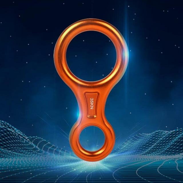 Descensor de figura 8 perfecl 35KN Naranja