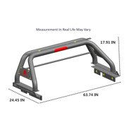 CLASSIC ROLL BAR BLACK Fits select: 2005-2022 TOYOTA TACOMA