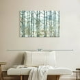thumbnail image 2 of Elephant Stock Forest Breeze Wall Art - Horizontal Canvas Wall Art - Living Room Wall Decor - Floral And Botanical Canvas - Blue And White Decor By Norman Wyatt Jr. - 36" x 24", 2 of 8