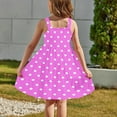 thumbnail image 5 of Moocorvic Girls Dresses Spaghetti Strap Button Down Sleeveless Summer Casual Sundress A-line Dress with Pockets, 5 of 9