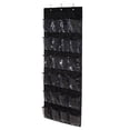 thumbnail image 1 of Zapatero Puerta de casa Montado en la parte posterior Tela no tejida Soporte para zapatos Zapatilla de deporte Percha para zapatilla, Negro Methold HA001781-02, 1 of 7