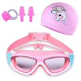 thumbnail image 1 of Kids Swimming Goggles Anti-uv With Ear Plugs Clip Stora Box, 1 of 4