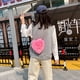 thumbnail image 4 of Bolsa Bolso bandolera con cadena para mujer con corazón de felpa de San Valentín (rosa rosa) Tmvgtek Para estrenar, 4 of 9