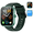 Dark Green, variant on Mipqz Smart Watch Fits for Android and iPhone, IP68 Waterproof Smartwatch for Women Men 110+ Sports Modes 1.83-inch Fitness Tracker, Smart Watch with Answer/Make Calls, for Gift, Deep Black