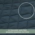 thumbnail image 5 of Exclusivo Mezcla Twin Quilt Set, 2-Piece Lightweight Twin Quilts Soft Bedspreads Bed Coverlets, Navy Blue, 68"x88", 5 of 9