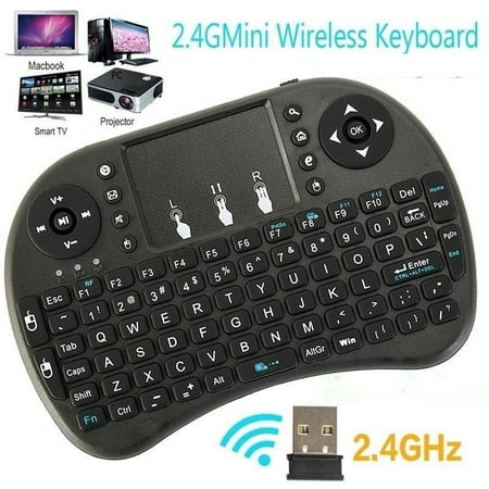 Mini i8 2.4G Wireless Keyboard Mouse Touchpad With Receiver PC Smart TV PS4