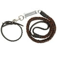thumbnail image 2 of Juego De Correa Para Collar De Correa Con Resorte Que Absorbe Los Golpes Con Collar Cómodo De Cuero Artificial De 2 Capas Para Perros Grandes Y Medianos Que Caminan, Corren Y, 2 of 7