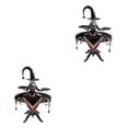 thumbnail image 3 of Shengyu Résine Premium Sorcière Pendentif de Table Serveur Grand Application et Apparence Réaliste pour Halloween Noir P 2Ensemble, 3 of 6