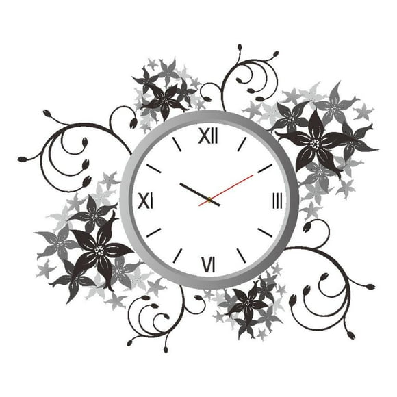 etiqueta de la pared reloj Zulema Calcomanía autoadhesiva 52x45 cm