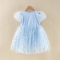 thumbnail image 1 of Vestido de princesa para niña, vestido de verano para niña, falda de malla para niña pequeña, manga corta para niña, 1 of 2