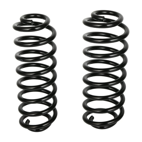 AUTOMUTO 2PCS Rear Suspension Coil Spring Set Compatible with 1999-2005 for VW for Golf, 1999-2006 for VW for Jetta - Replace 81055 Coil Springs
