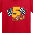 thumbnail image 4 of Inktastic Number Five Race Car Youth T-Shirt, 4 of 5