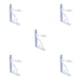 thumbnail image 1 of Riwesomey Estantería de hierro conveniente y elegante con estructura en forma de L El soporte triangular fácil de nivelar elimina las sacudidas Type2 NO2, 1 of 6