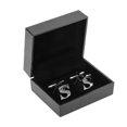 thumbnail image 4 of BodyJ4You 2PC Cufflinks Personalized Initials Letter S Men's Button Shirt Business Gift, 4 of 6