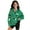 Christmas Tree Dachshund Green, variant on COEQINE Girls Polyester Sweatshirt, Quarter Zip Pullover Long Sleeve Loose Fit T-Shirts, Printed Casual Wear Tees for Kids and Youth 5-6 Years, Butterfly Sunflower Cow Leopard Print