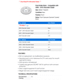 thumbnail image 2 of Front Brake Rotor - Compatible with 2005 - 2010 Chevy Cobalt 2006 2007 2008 2009, 2 of 2