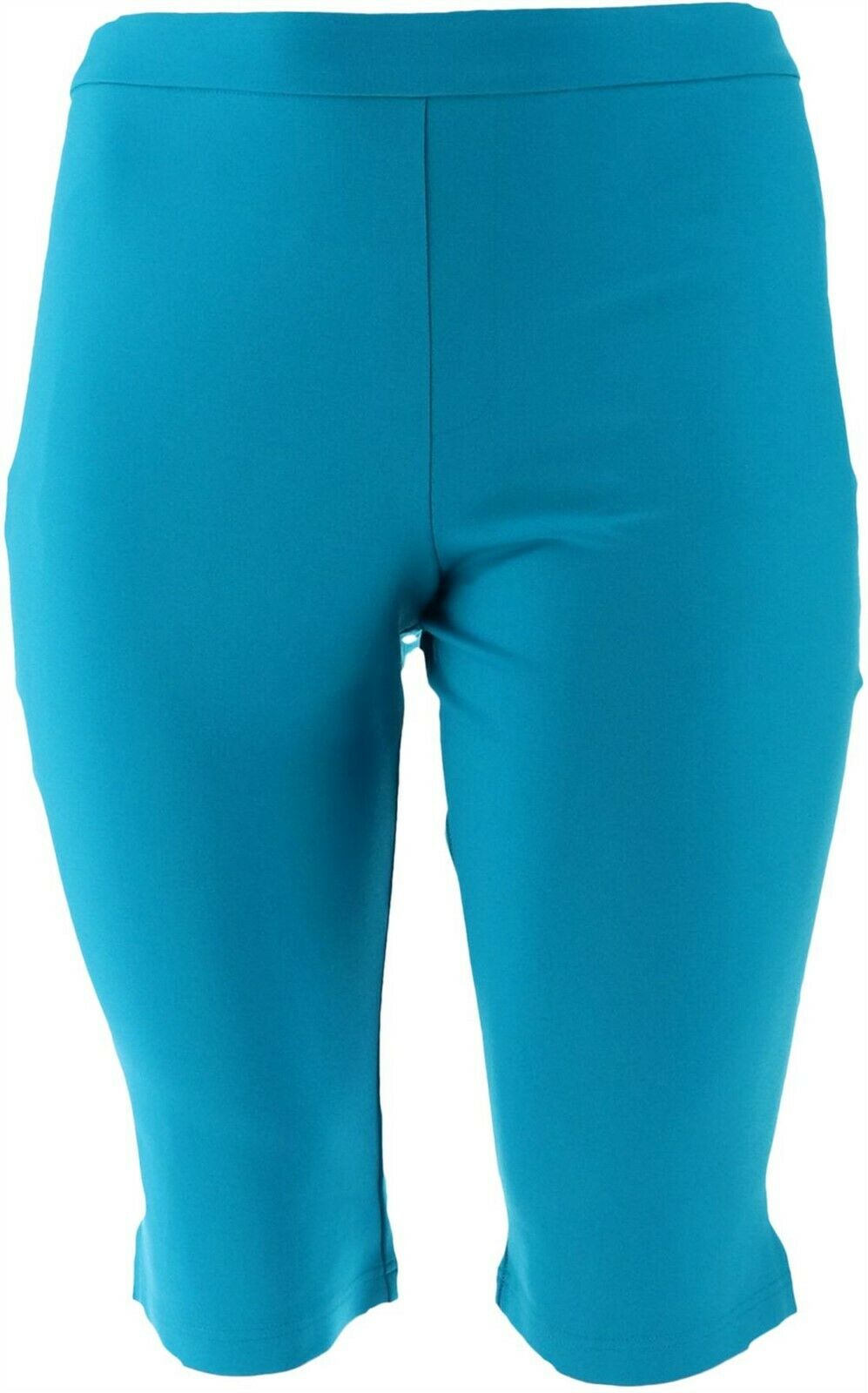 Joan Rivers Petite Signature PullOn Capri Pants Turquoise PXXS NEW