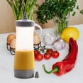LIYUNMIAO Plastic Squeeze Condiment Bottles for BBQ Ketchup Mustard Jam