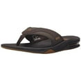 thumbnail image 2 of Reef Men's Sandal Fanning, Bottle Opener Flip Flops, Brown/Gum, 11, 2 of 4
