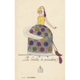 thumbnail image 2 of Woman In Powder Box Costume Poster Print By ® Florilegius Mary Evans (24 X 36), 2 of 4