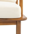 thumbnail image 6 of Christopher Knight Home Patio Lounge Chair with Water Resistant Cushion, Deep Seating, Teak+Cream, 6 of 9
