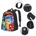 thumbnail image 2 of Yiaed inside out 2 Pattern Carry on Backpack,16.5x12.5x5.5 Personal Item Bag Carry On Backpack Water Resistant Lightweight Daypack, 2 of 6