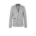 thumbnail image 2 of Blazer Booz blanco André Badi con carteras decorativas y parches de gamuza en codos, 2 of 5