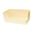 thumbnail image 5 of TOOYFUL Potty Pee Pan Tray Corner Toilet Box Pet Toilet for Cat Small Animals Rats Cage Accessories Beige, 5 of 9