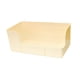 thumbnail image 5 of Pan de arena de conejo Pedm para mascota esquina de la bandeja de mascota más grande Mat de jaula de conejo Caja de baño para el hurón chinchilla del Beige, 5 of 8