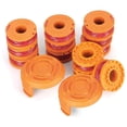 thumbnail image 1 of Edger Spool for Efficient Cuts, Trimmer Spool Line High Tensile Strength Auto Feed System for Hassle-Free Lawn Care (12 Pack), 1 of 5