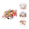 thumbnail image 4 of Mobutofu 1 Set Hanging Clip Picture Holder Wood for Home Decoration Photo Clips, 4 of 8