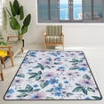 thumbnail image 3 of SKYSONIC Area Rug Vintage Elegant Flower Pattern Nursery Rug Floor Mat Kids Playing Mat for Living Room Bedroom, 63x48 in, 3 of 6