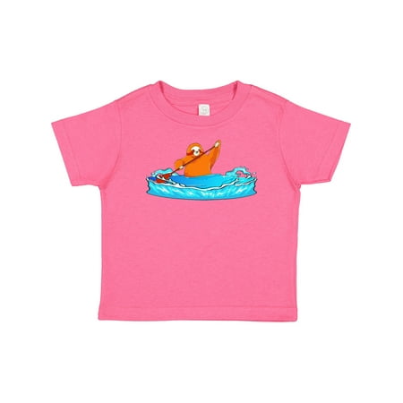 

Inktastic Kayaking Sloth Kayak Gift Baby Boy or Baby Girl T-Shirt